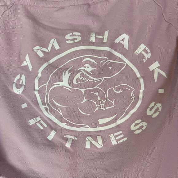 Gymshark Legacy athletic gym long sleeve crop top pink 1/4 button womens Large - Picture 4 of 6